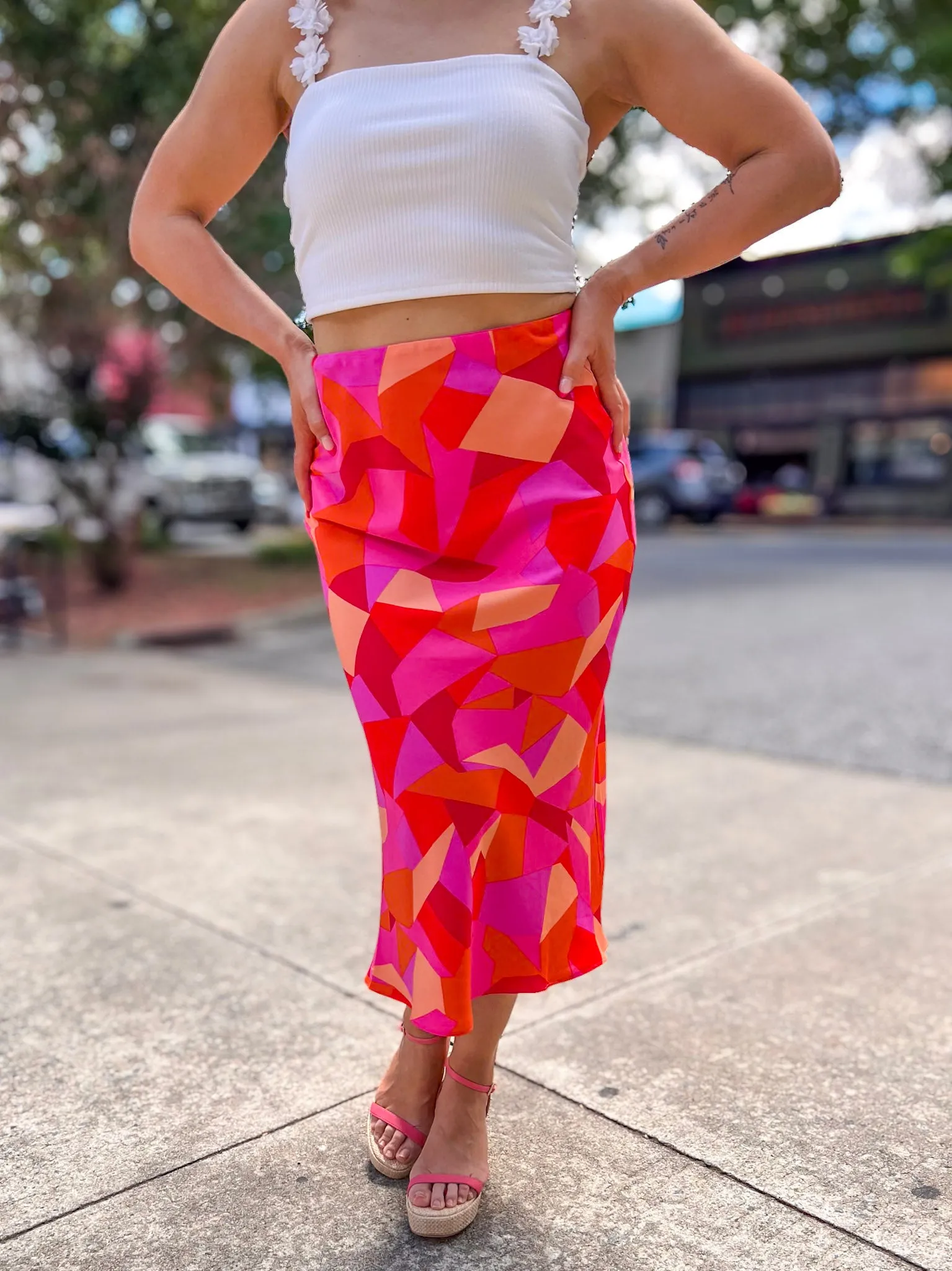 Adonia Midi Skirt