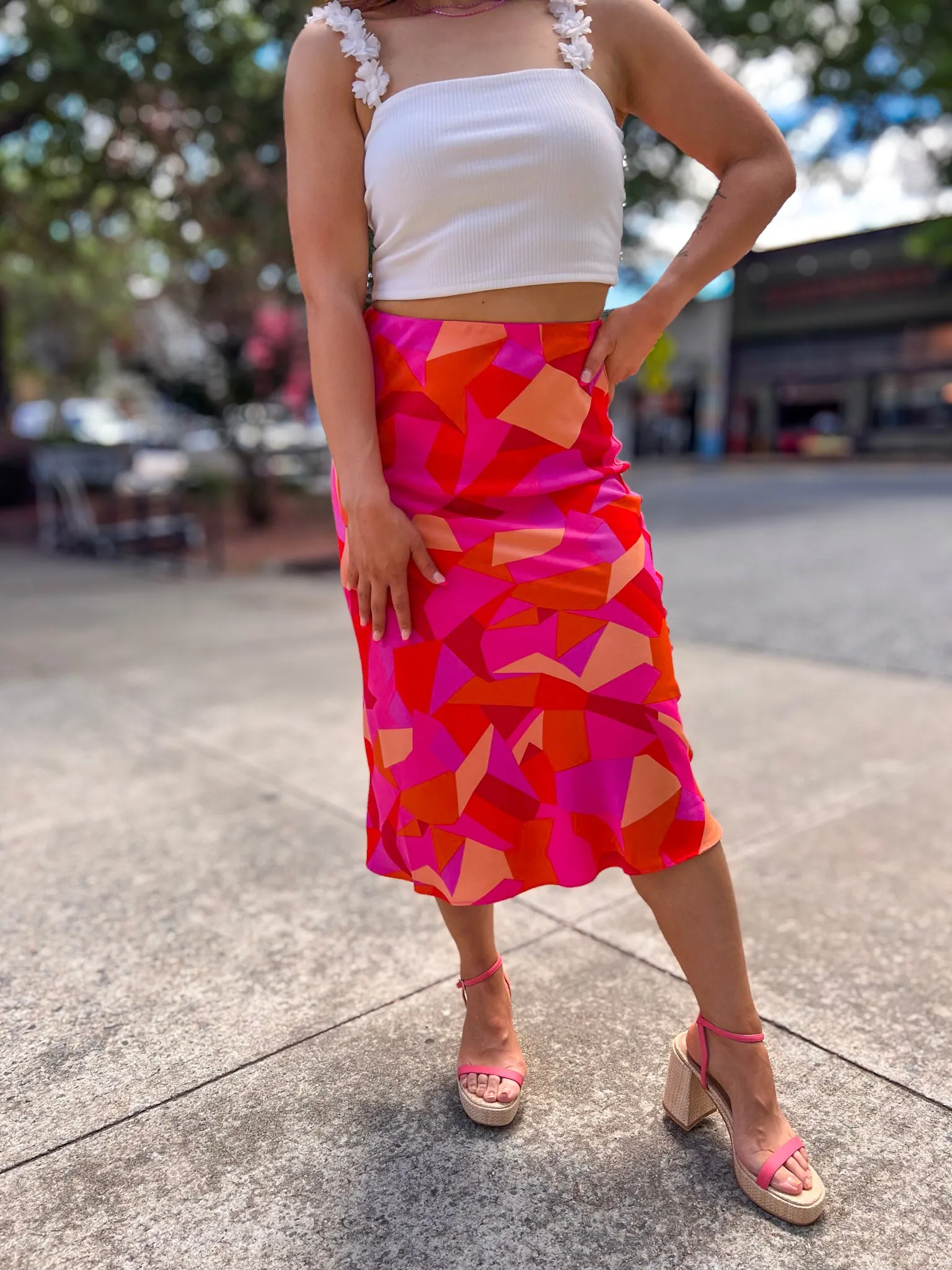 Adonia Midi Skirt