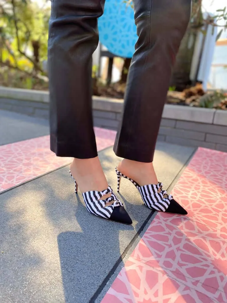 Aquazzura Mondaine Mule Heels