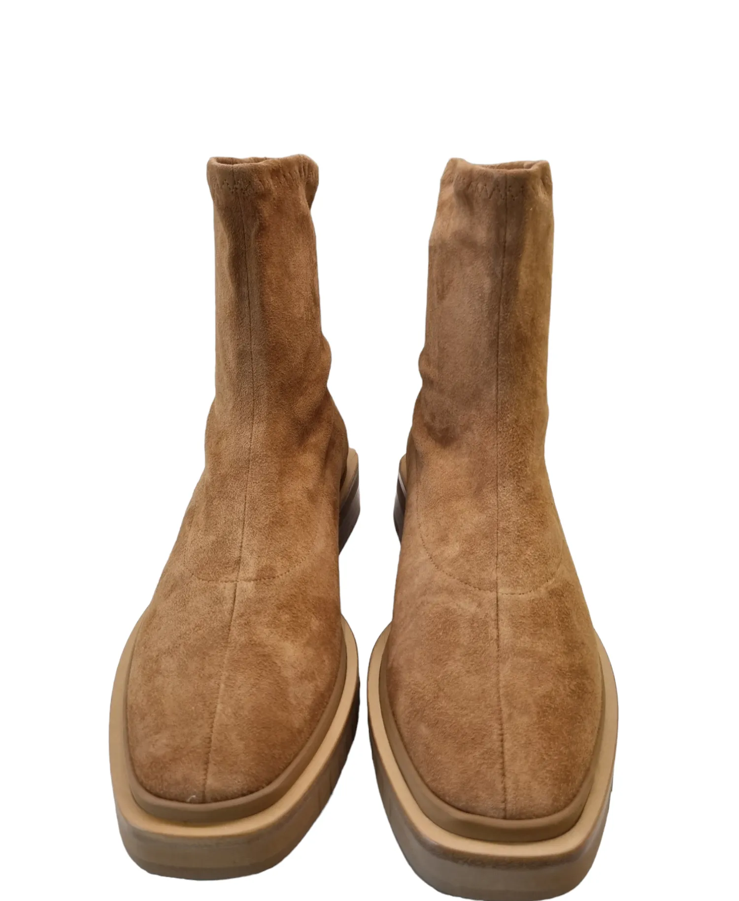 Bailey Tan Stretch Suede Boots (carry over style)