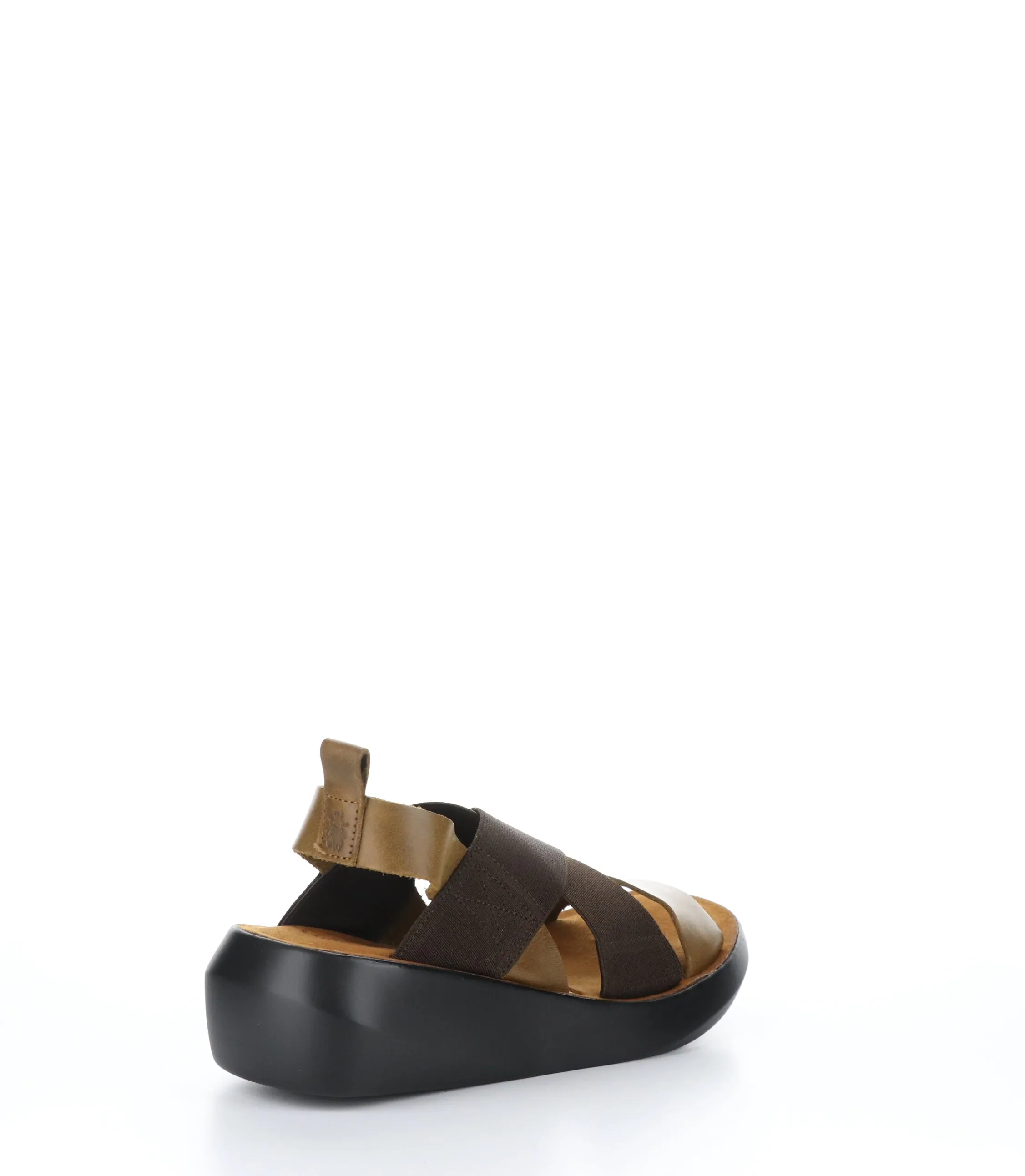 BAJI848FLY CAMEL Wedge Sandals
