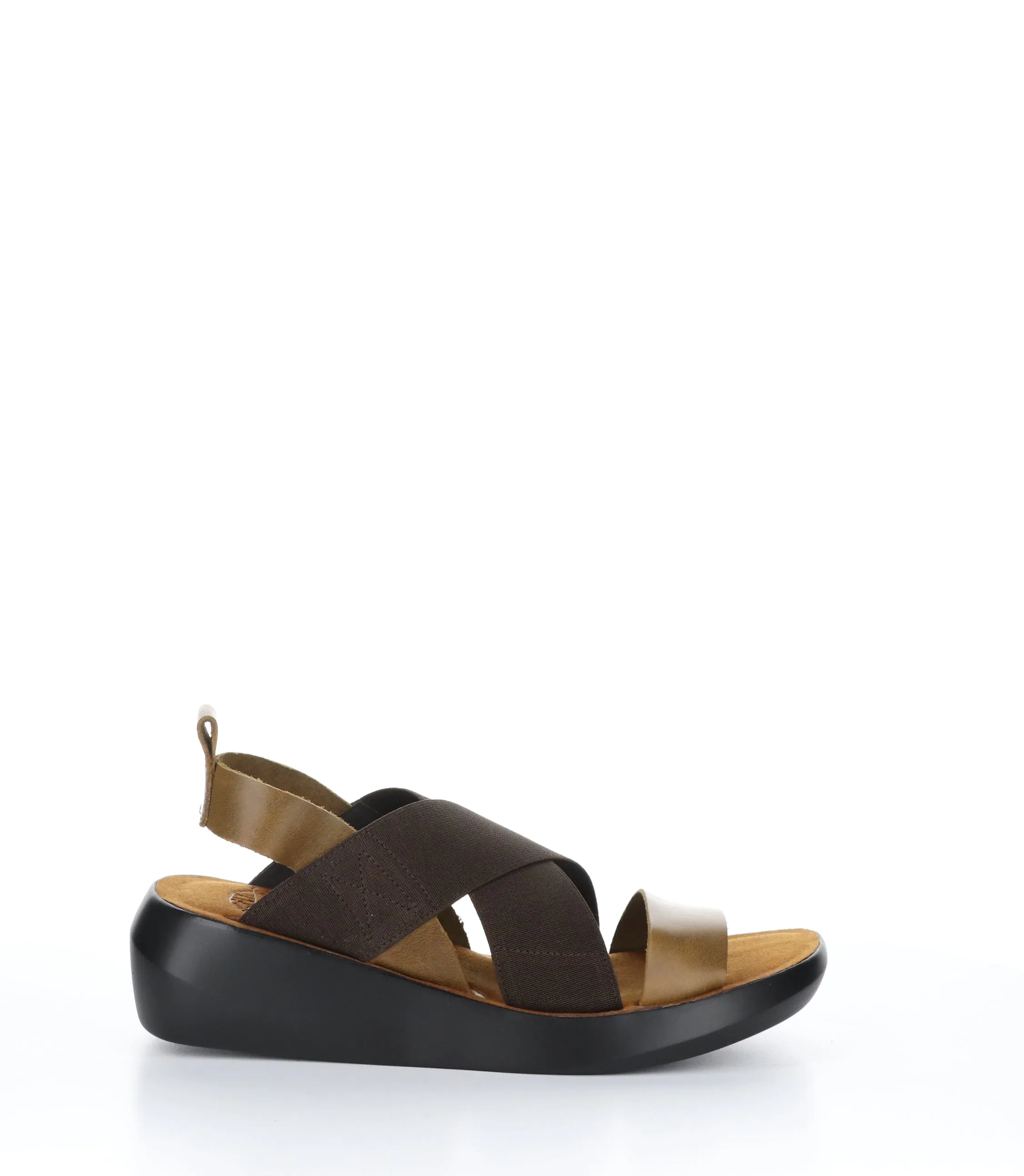 BAJI848FLY CAMEL Wedge Sandals