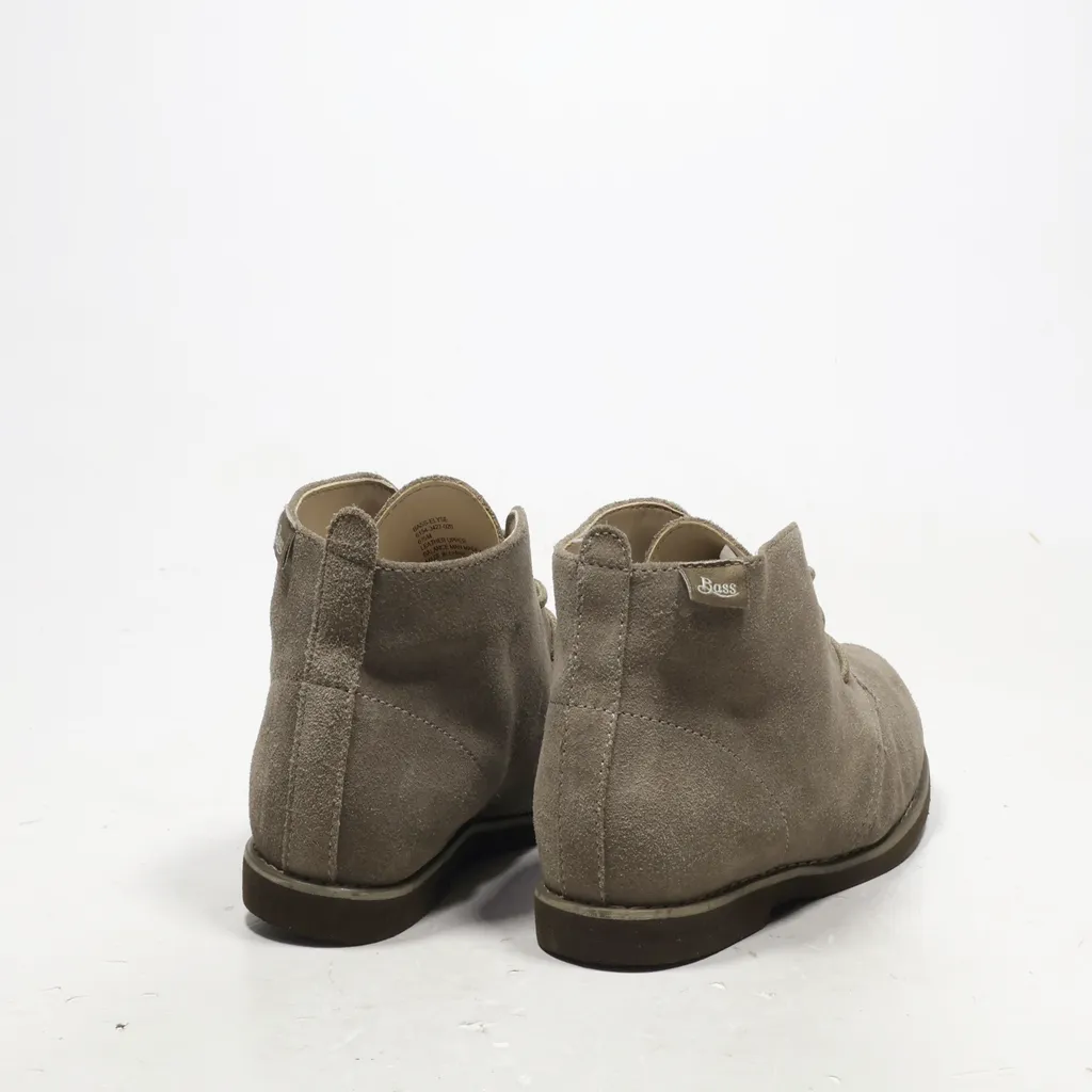 Bass Elyse Desert Boots Suede Brown Color For Women