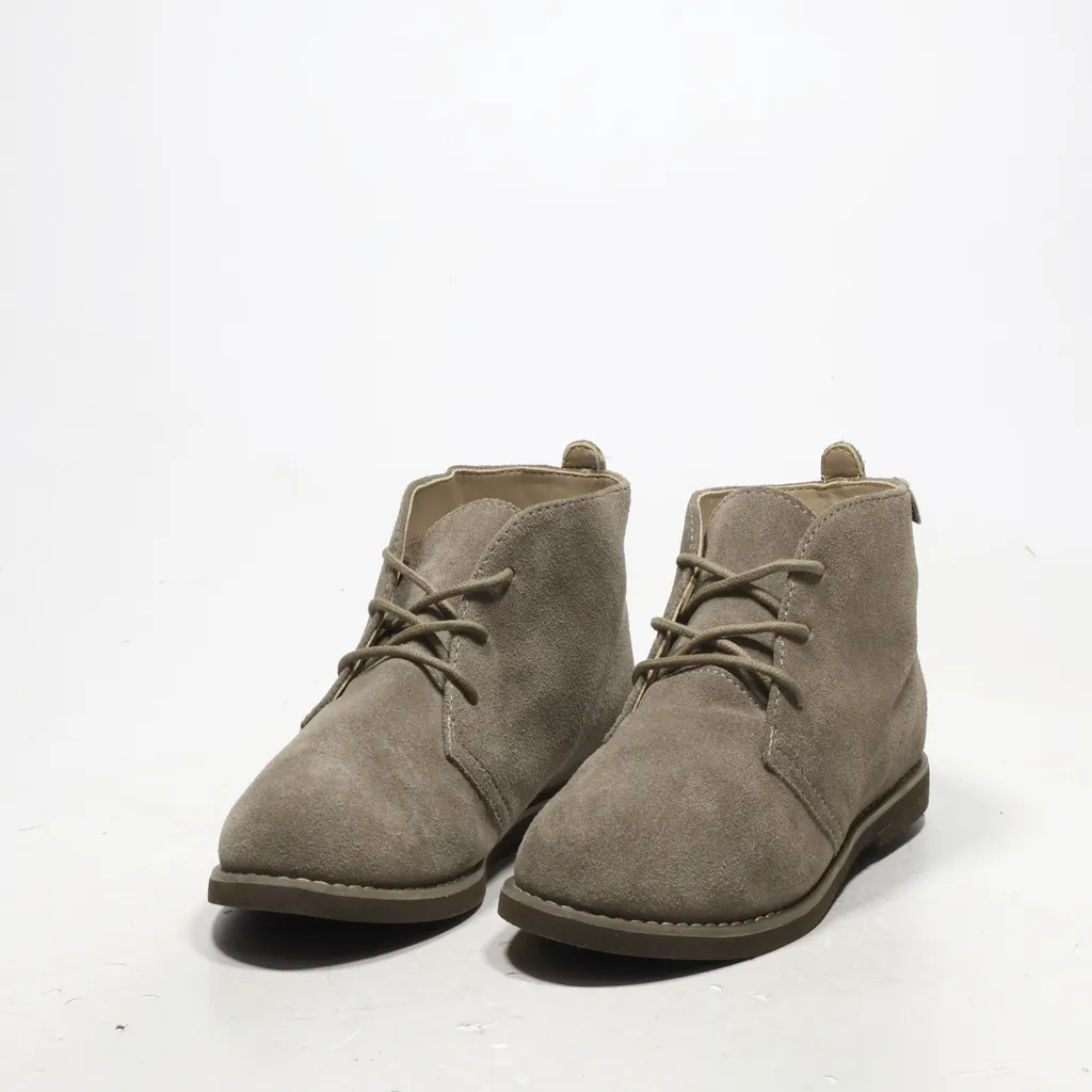 Bass Elyse Desert Boots Suede Brown Color For Women