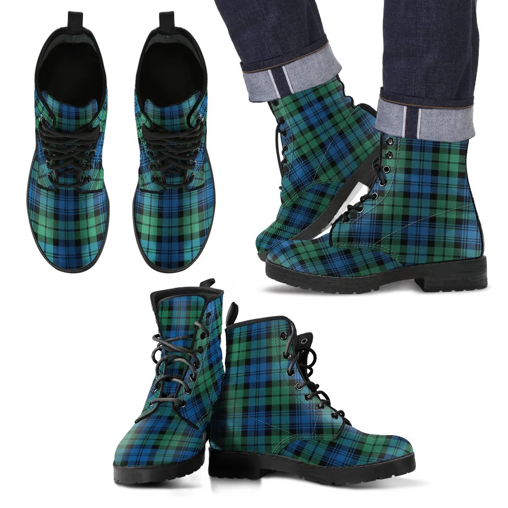 Campbell Ancient 02 Tartan Leather Boots