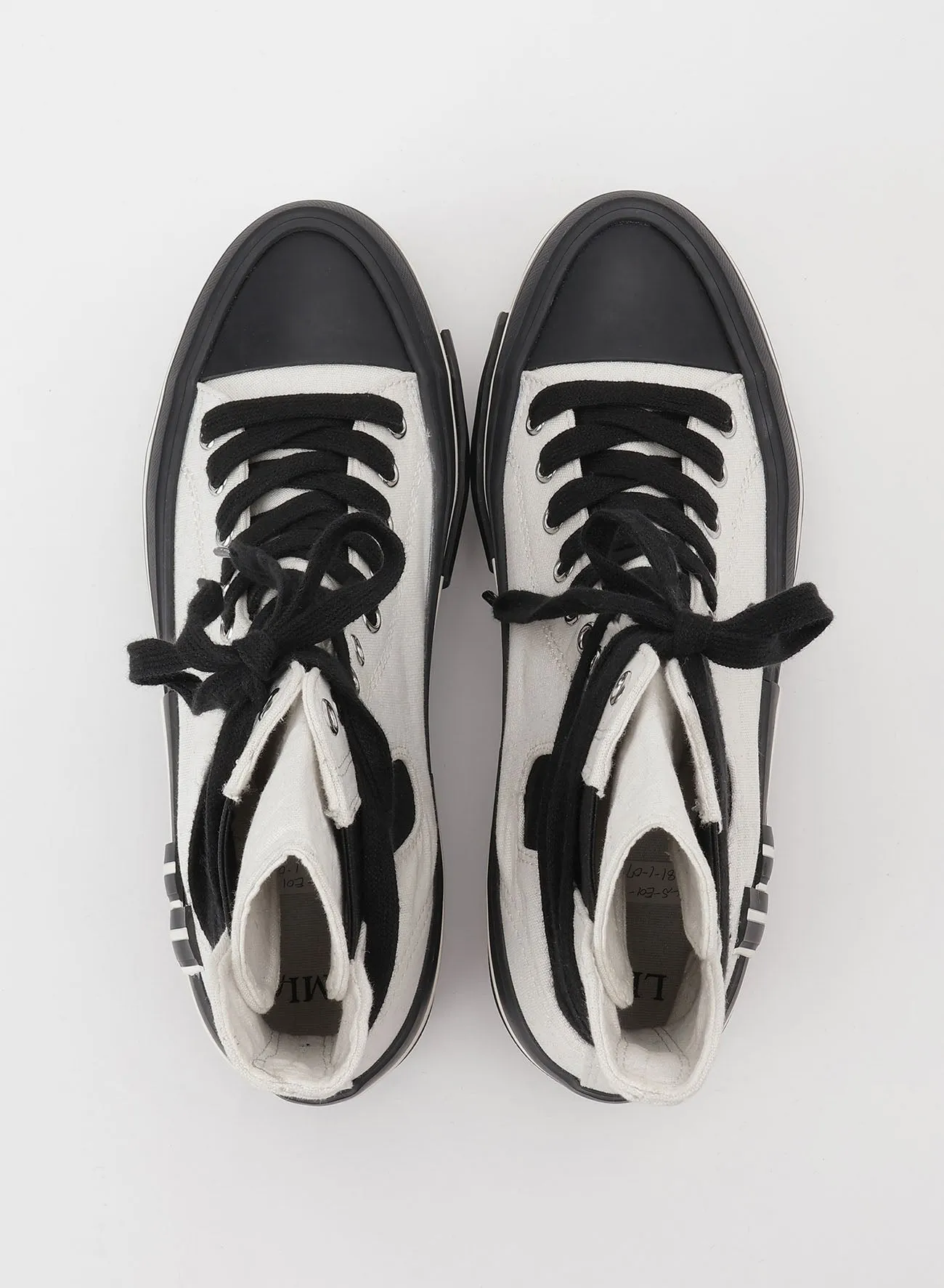 CANVAS PLATFORM SNEAKERS