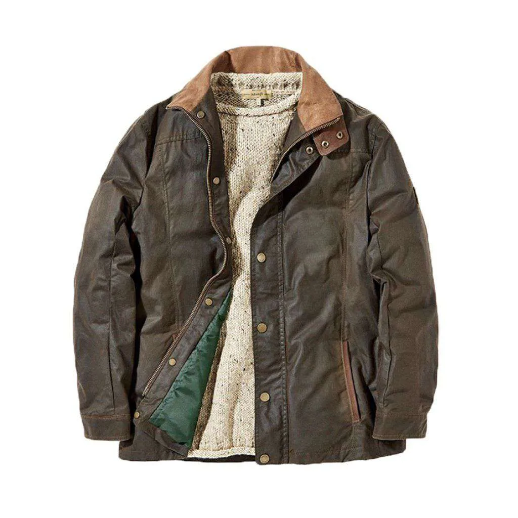 Carrickfergus Waxed Cotton Jacket by Dubarry of Ireland