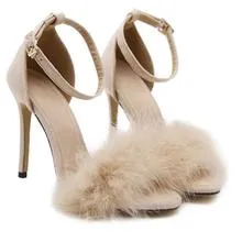 Chic Fish Mouth High Heel Pumps