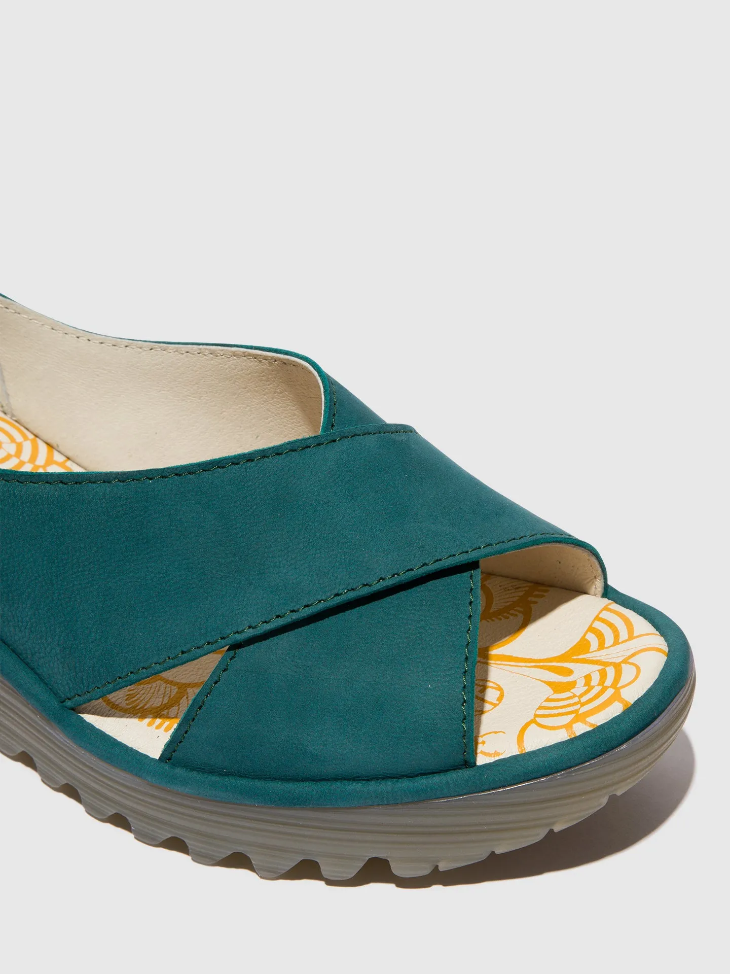 Crossover Sandals YOMA307FLY TEAL