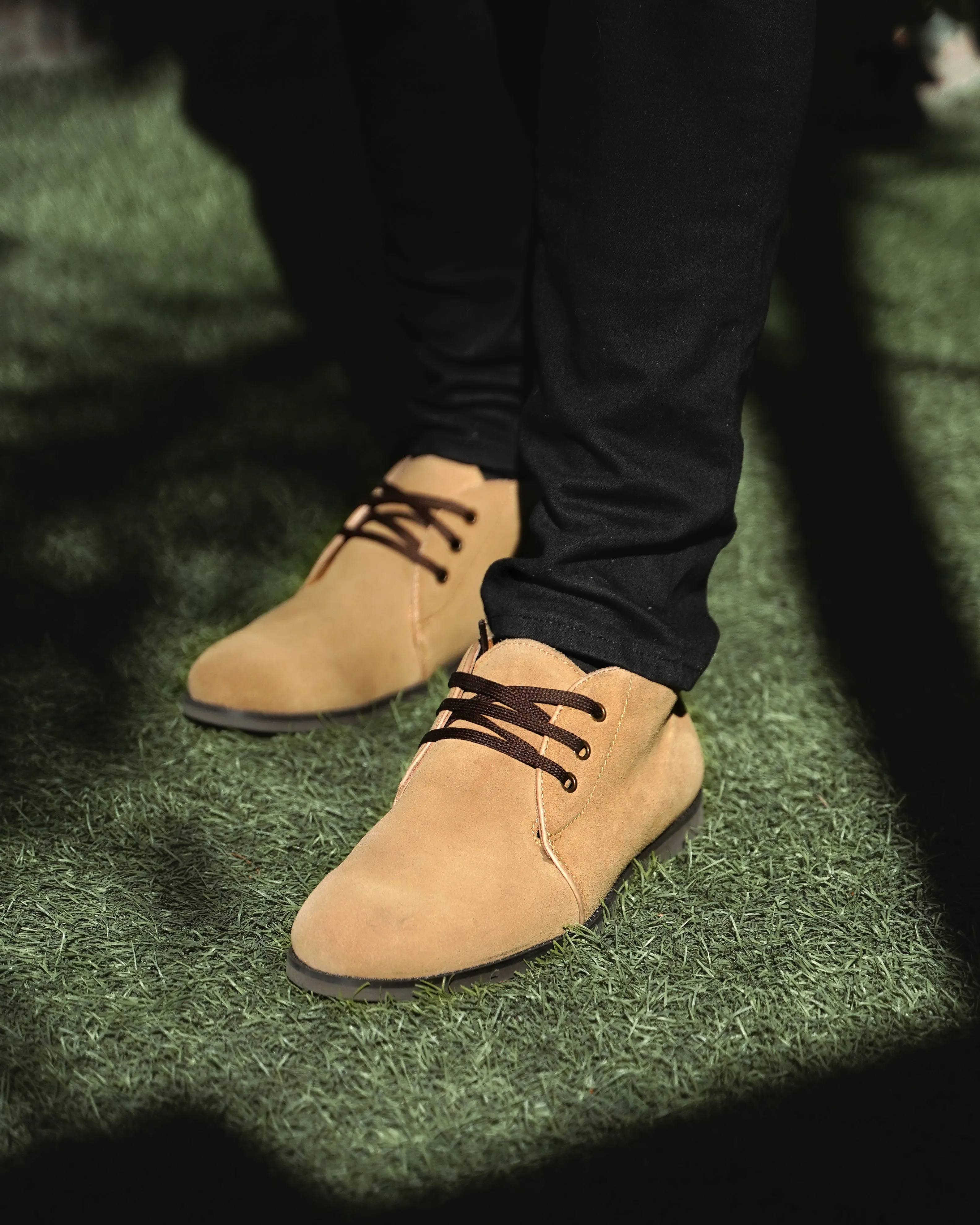 Gabe - Men's Camel Suede Chukka Boot