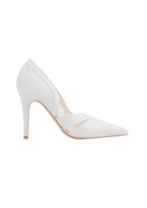 LIGHT GREY HIGH HEELS