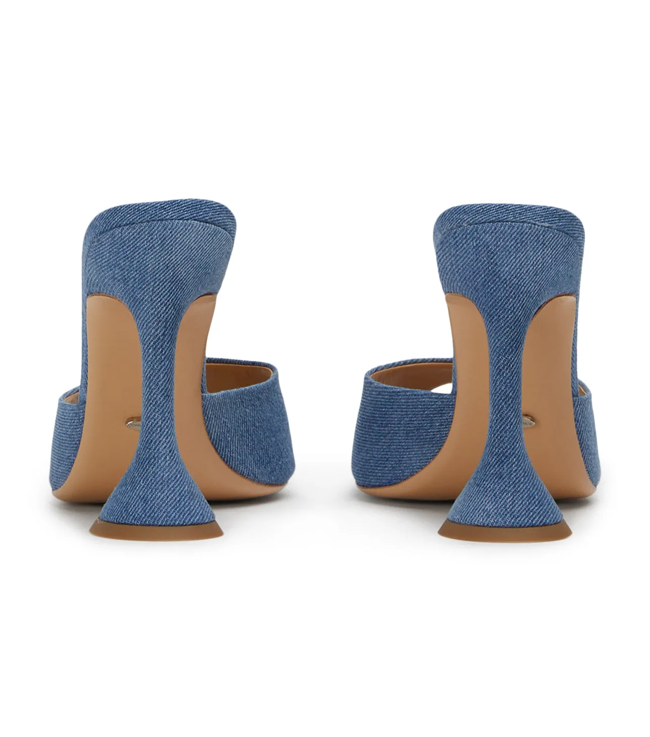Marcel Washed Denim Heels
