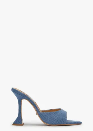 Marcel Washed Denim Heels