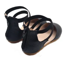 Mommy-Size Misty Flats- Black