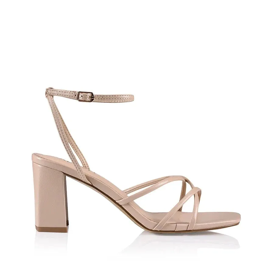 Nakita Block Heel Nude