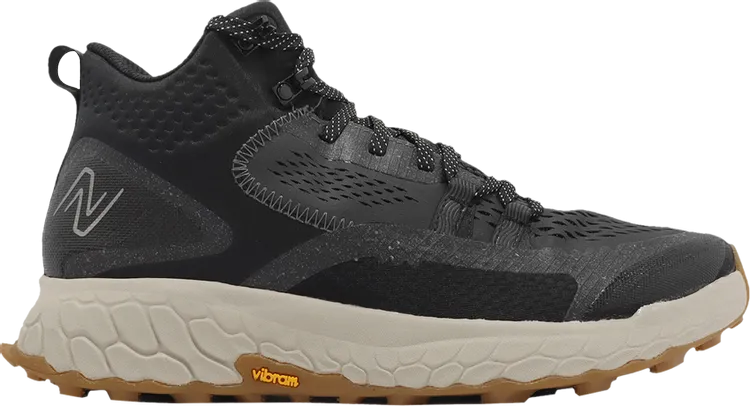 New Balance Fresh Foam X Hierro Mid 2E Wide 'Black Timberwolf' Sneakers, black