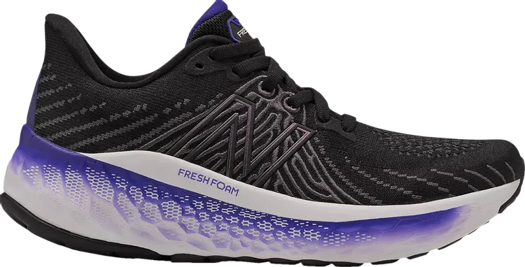 New Balance Wmns Fresh Foam X Vongo v5 'Black Deep Violet' sneakers, black