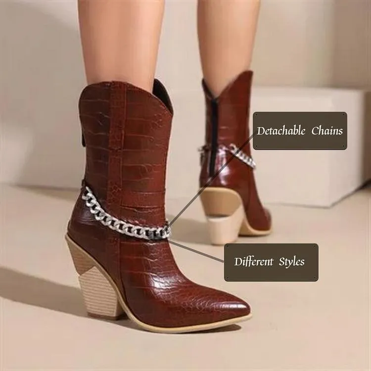 Plain Elegant Pu Autumn Fashion Boots