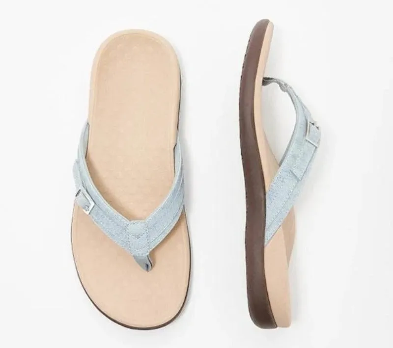 Sandals with Suede Sole
