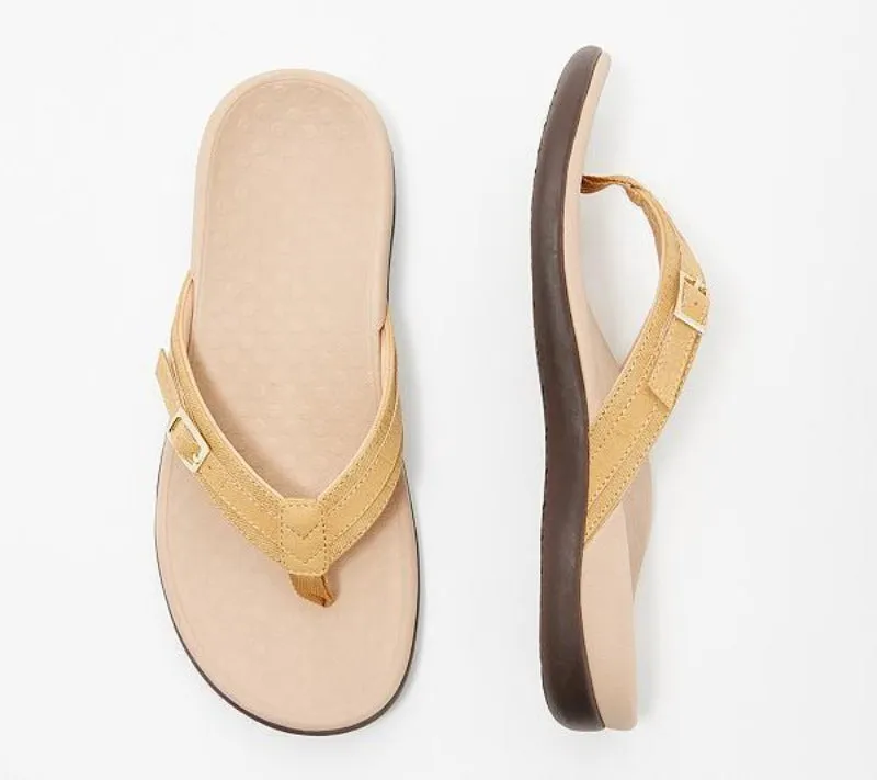 Sandals with Suede Sole