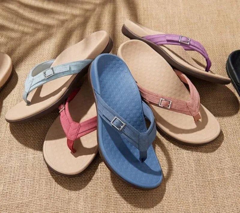 Sandals with Suede Sole