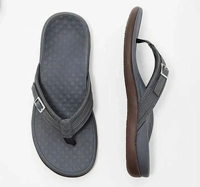 Sandals with Suede Sole
