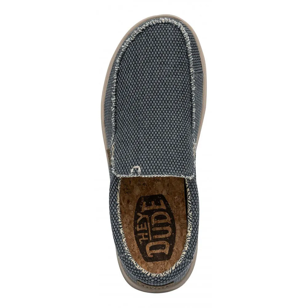 Scarpe Uomo HEY DUDE linea Mika Braided colore Deep Blue