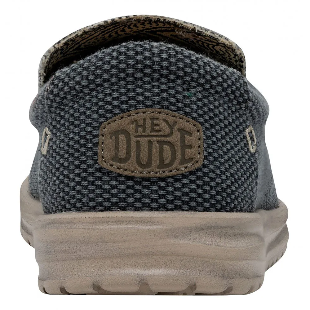Scarpe Uomo HEY DUDE linea Mika Braided colore Deep Blue