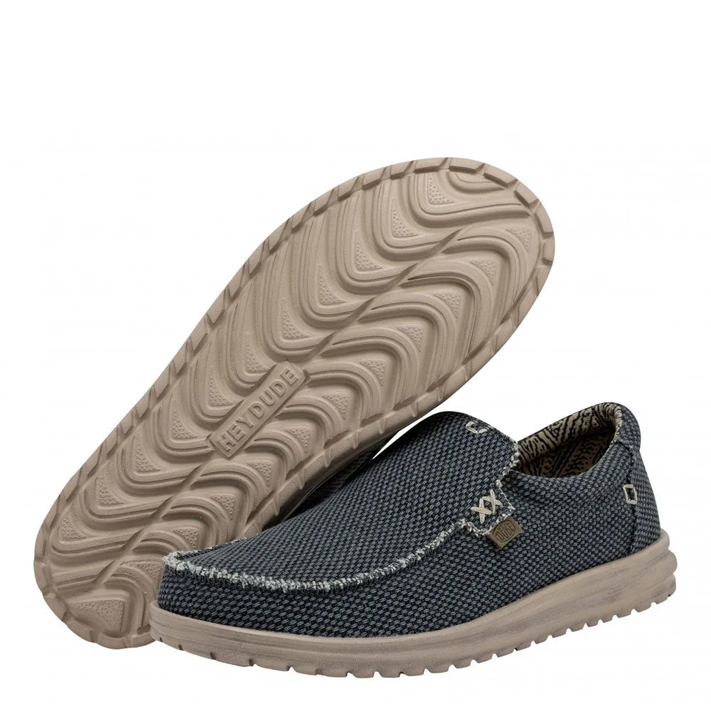 Scarpe Uomo HEY DUDE linea Mika Braided colore Deep Blue