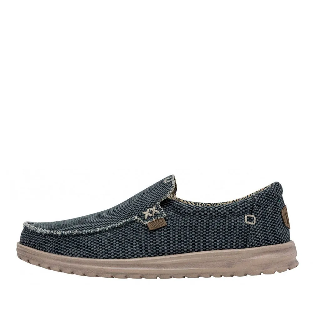 Scarpe Uomo HEY DUDE linea Mika Braided colore Deep Blue