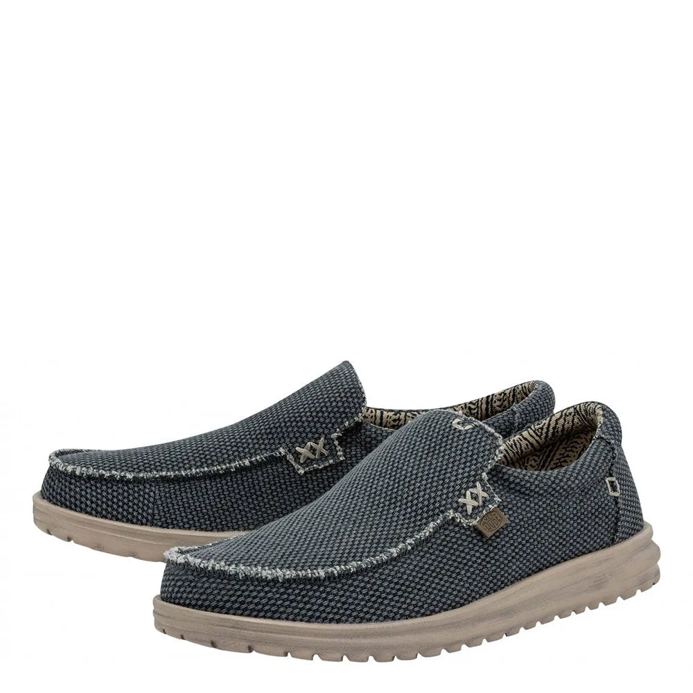 Scarpe Uomo HEY DUDE linea Mika Braided colore Deep Blue