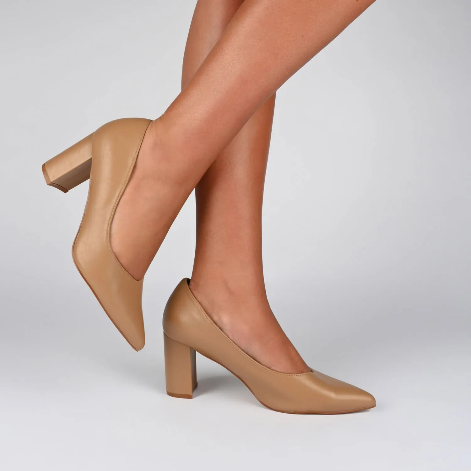 SIMONNE PUMP HEELS IN WARM SHADES