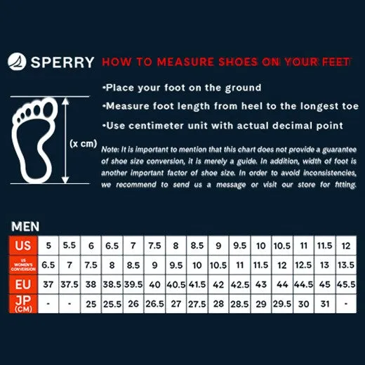 Sperry Men's Authentic Original PLUSHWAVE 2.0 Boat Shoe - Grey (STS23940)