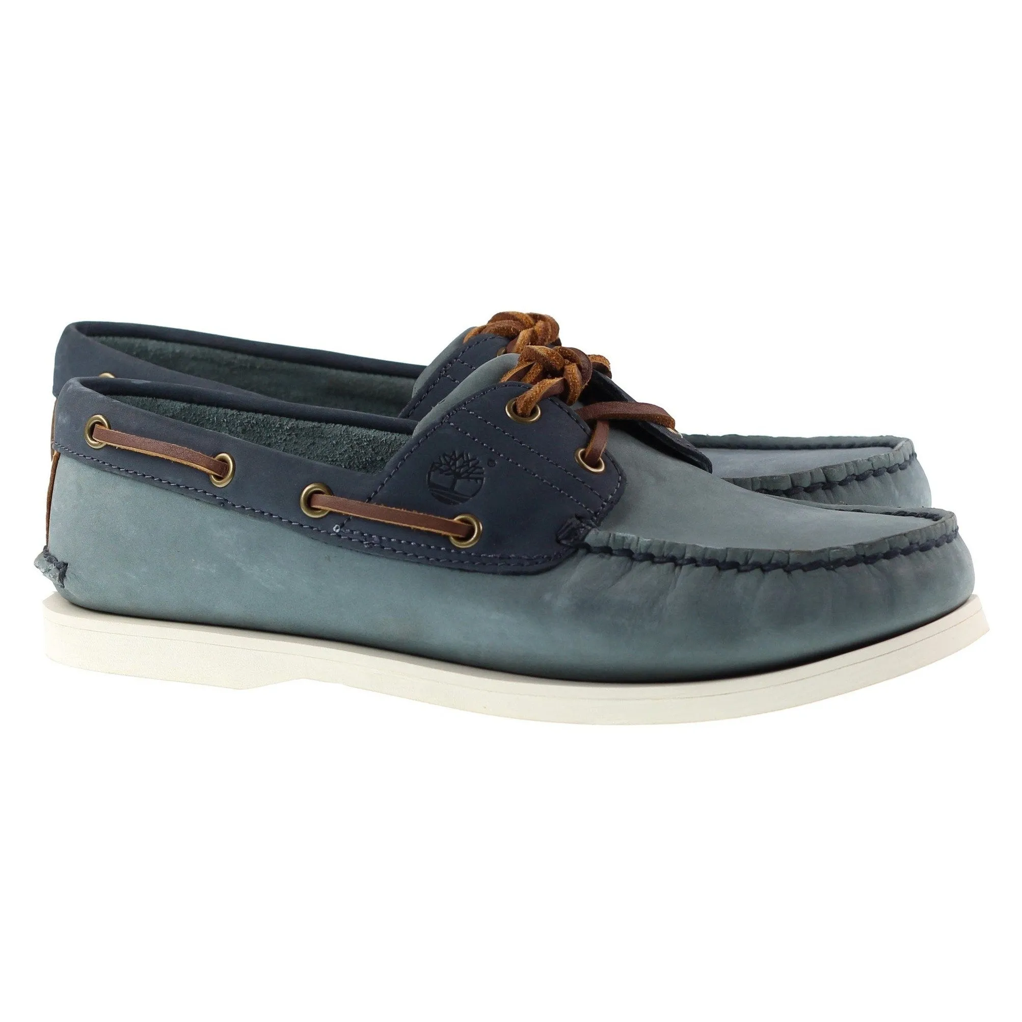 Timberland Boots Mens Classic Boat Shoe Medium Blue