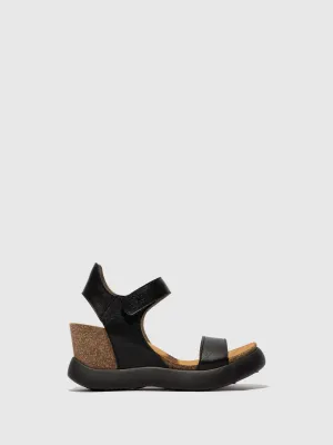 Velcro Sandals GOGO967FLY BLACK