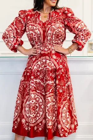 Wine Medallion Skirt